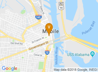 map of The Battle House Renaissance Mobile Hotel & Spa