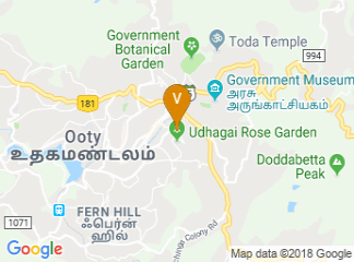 map of Hotel Silver Oak