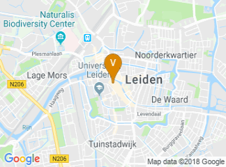 map of Stadsgehoorzaal Leiden