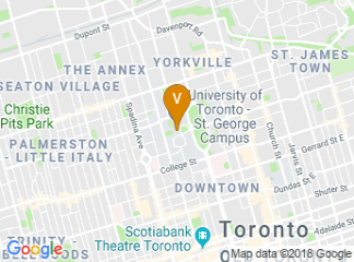 map of University of Toronto - St. George Campus