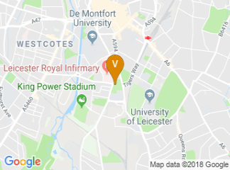 map of Leicester Tigers