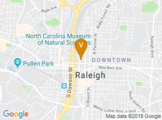 map of North Carolina: Museum of Natural Sciences