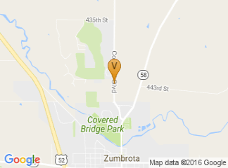 map of Goodhue County Fairgrounds