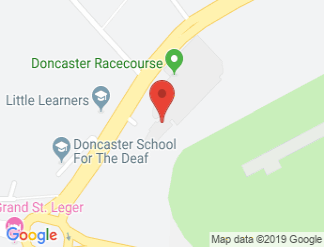 map of Doncaster Racecourse