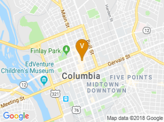 map of Columbia Marriott