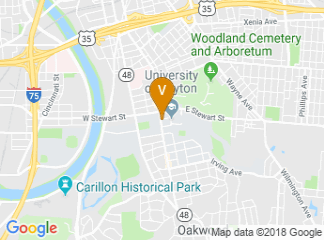 map of University of Dayton