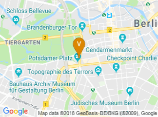 map of Berlin Marriott Hotel