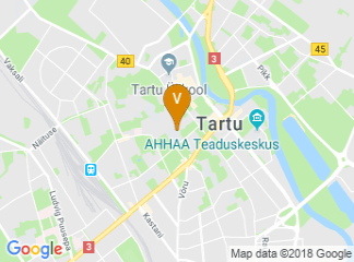 map of Tartu University Library