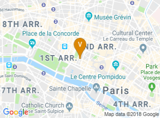 map of Banque de France