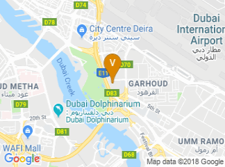 map of Jumeirah Creekside Hotel