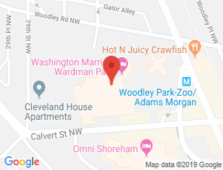 map of Washington Marriott Wardman Park