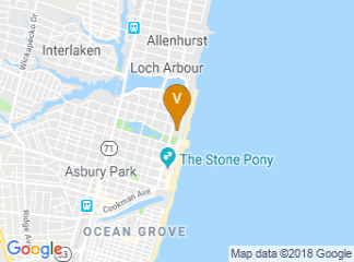 map of Berkeley Oceanfront Hotel