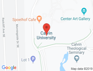 map of Calvin College