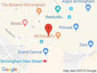 map of Macdonald Burlington Hotel