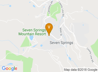 map of Seven Springs Mountain Resort