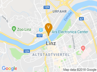 map of Ars Electronica Center