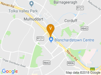 map of Crowne Plaza Dublin - Blanchardstown