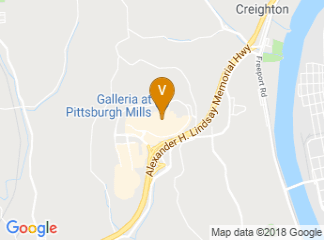 map of Galleria at Pittsburgh Mills