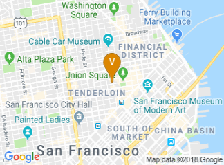 map of JW Marriott San Francisco Union Square