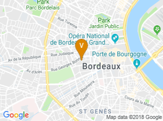 map of Hotel Mercure Bordeaux Centre