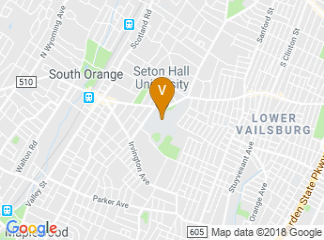 map of Seton Hall University
