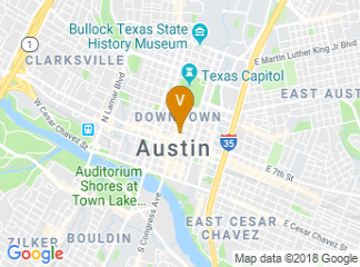 map of InterContinental Stephen F. Austin
