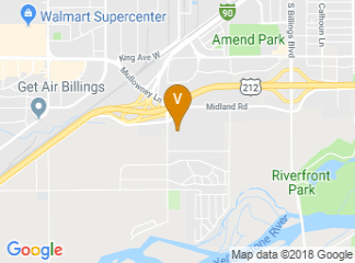 map of Red Lion Hotel and Convention Center