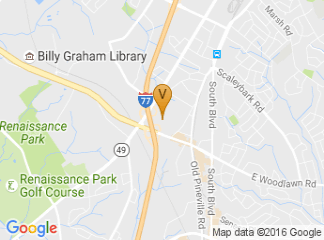 map of Ramada Plaza - Clarion Hotel Airport Conference Center