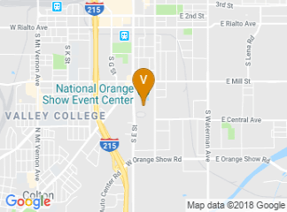 map of National Orange Show Event Center