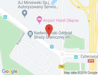 map of Airport Hotel Okecie