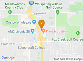 map of Embassy Suites by Hilton Detroit Livonia Novi