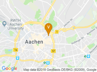 map of Novotel Hotel Aachen City