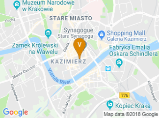 map of Old Depot Krakow by DeSilva