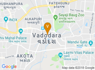 map of Surya Palace Hotel