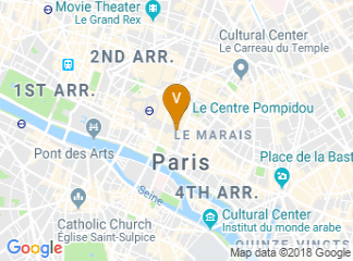 map of Institute for Music/Acoustic Research & Coordination (IRCAM)