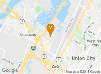 map of Embassy Suites by Hilton Secaucus Meadowlands