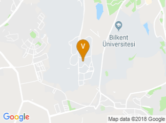 map of Hacettepe University Beytepe Campus
