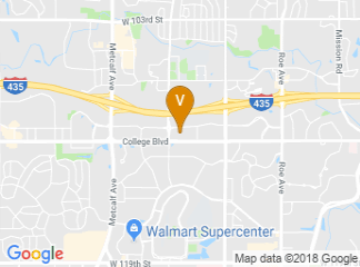 map of Sheraton Overland Park Hotel at the Convention Center