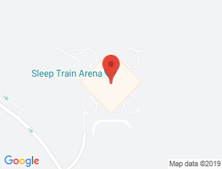 map of Sleep Train Arena