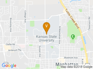 map of Kansas State University