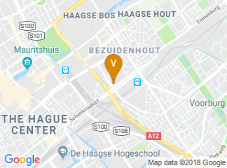 map of Hotel NH Den Haag