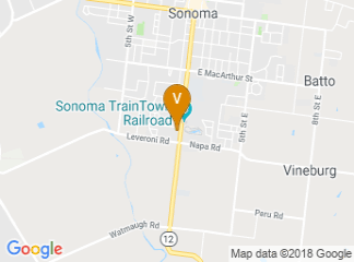 map of The Lodge at Sonoma Renaissance Resort & Spa