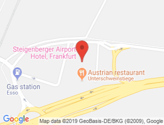 map of Steigenberger Airport Hotel