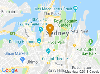 map of Swissotel Sydney