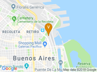 map of Sheraton Buenos Aires Hotel & Convention Center