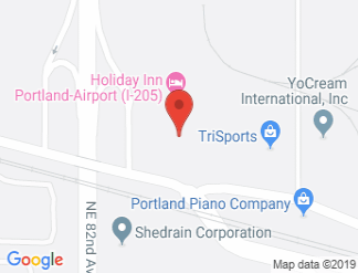 map of Holiday Inn Portland-Airport (I-205)