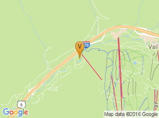 map of Vail and the Vail Cascade Resort