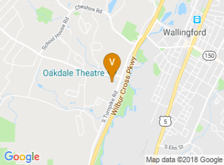 map of Oakdale Theatre