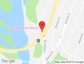 map of RACV Noosa Resort