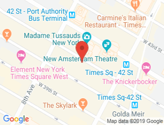 map of The Times Center